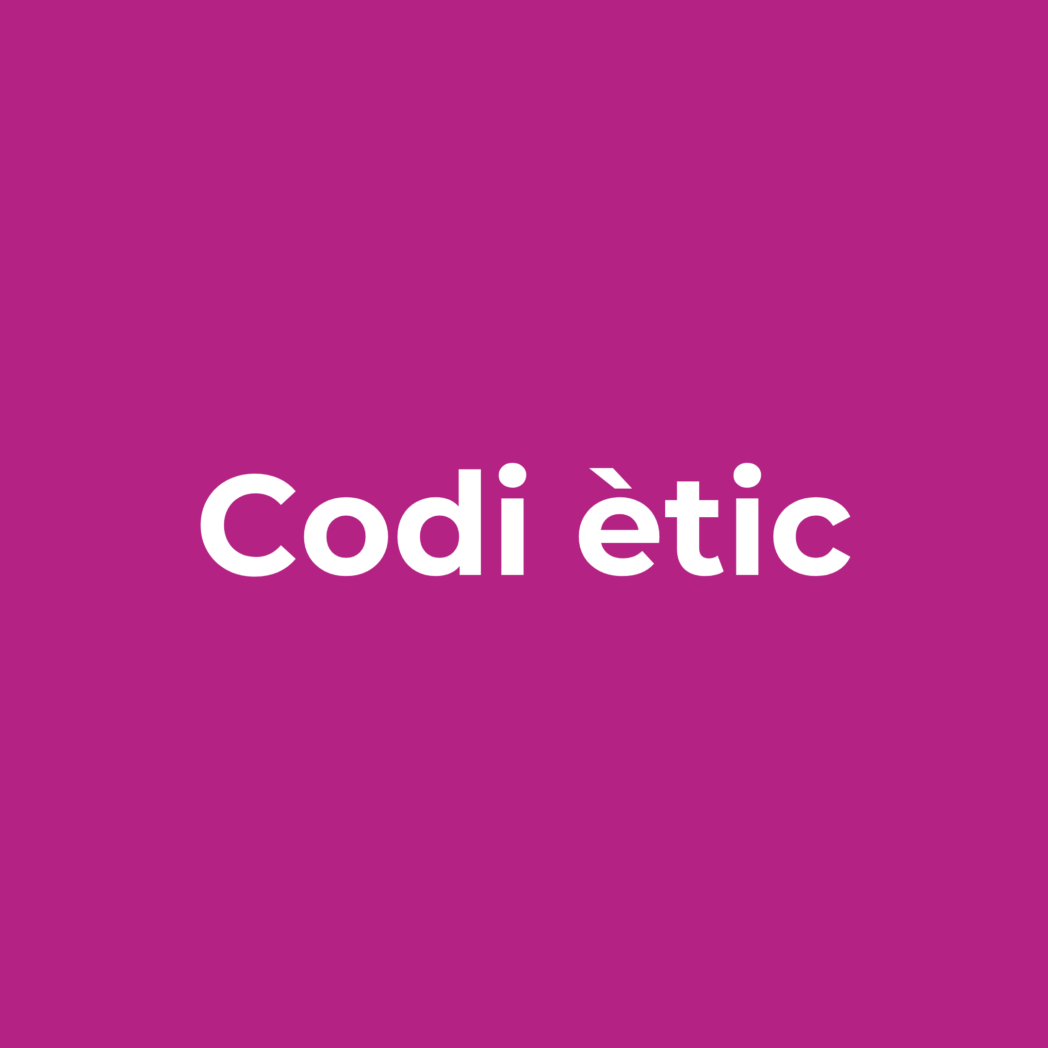 Codi ètic