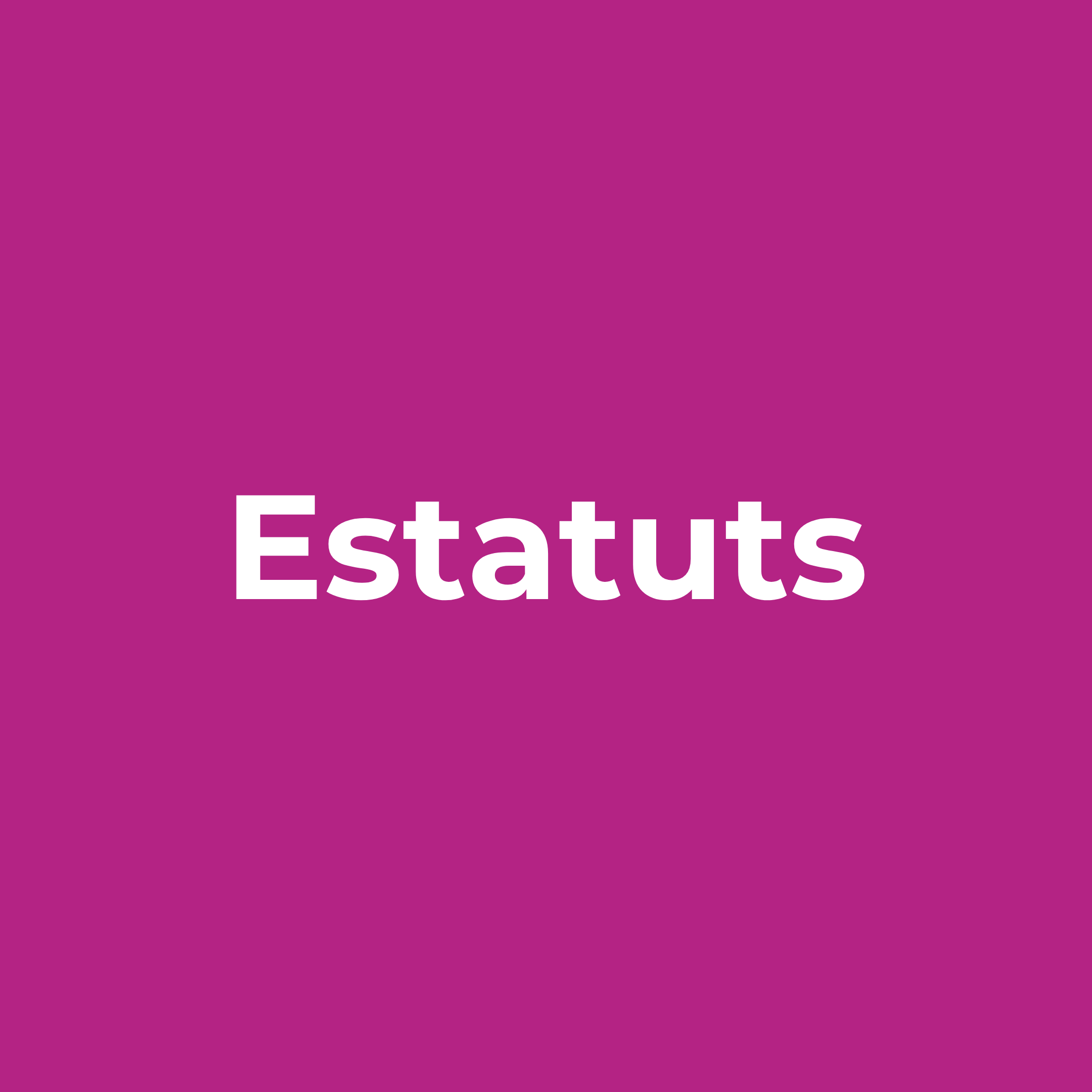 Estatuts