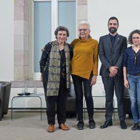 Fotografia de l'acte. Parlament de Catalunya.