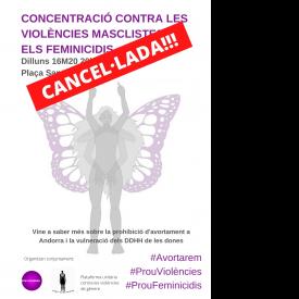 Concentració cancel·lada