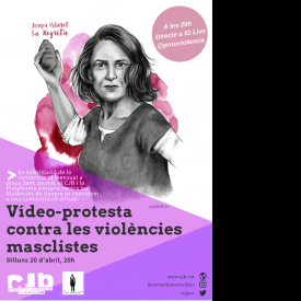 Cartell concentració virtual CJB