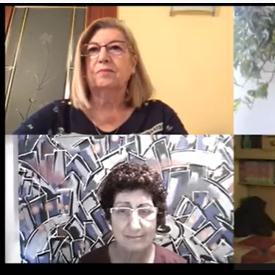 Captura de la reunió per Zoom