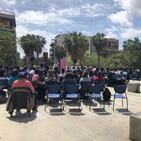 Foto de l'acte de cloenda del projecte