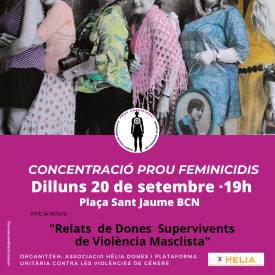 Concentració Setembre_ Relats de Dones Supervivents de Violència Masclista 