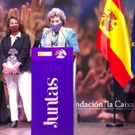 El Ministerio de Igualdad reconeix el "Compromís Feminista" de la Plataforma