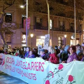 25N: Ocupem els carrers per denunciar les violències masclistes.