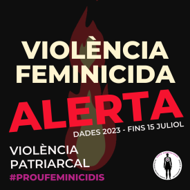 Prou feminicidis!