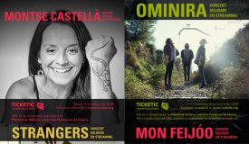 Collage amb els cartells dels concerts