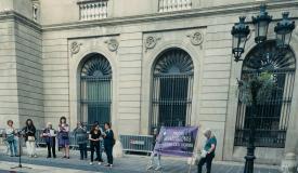 Concentració Prou Feminicidis del mes de maig