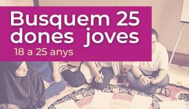 Cartell busquem 25 dones joves