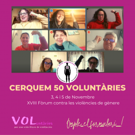 Fem una crida per aconseguir 100 persones voluntàries !