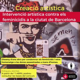 Mural contra els feminicidis