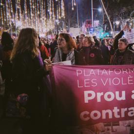 40.000 clams contra les violències masclistes i racistes