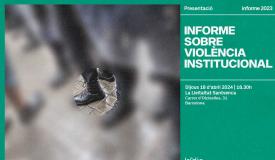 Presentació de l'Informe sobre Violència Institucional 2023